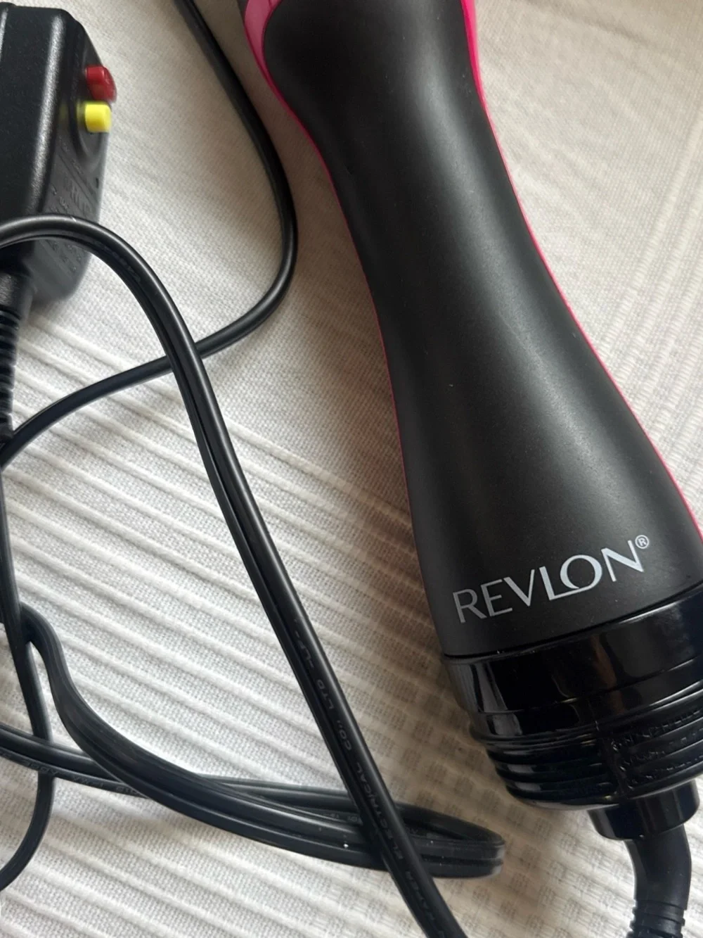 Revlon Black and Pink Hot Air Round Brush Dryer